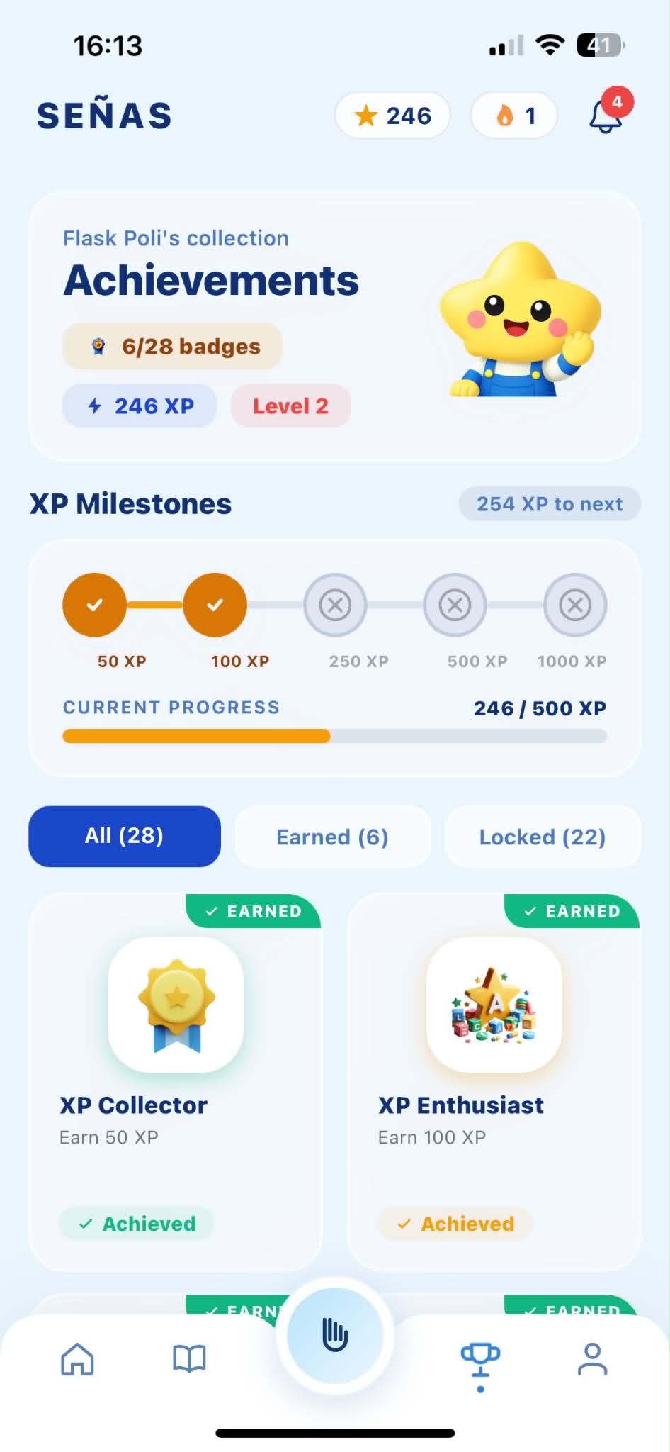 Earn Badges